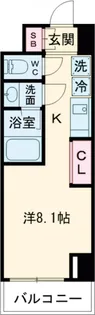 レジデンス雪谷大塚【5階】の間取り