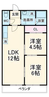 エクセレンスサンショウ【2階】の間取り