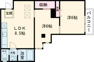 第5常葉コーポ【1階】の間取り