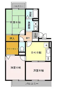 アーバンペア Ⅰ【1階】の間取り