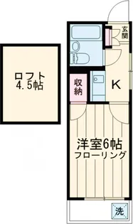 第7ハイツ春野【2階】の間取り