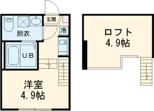 ハーモニーテラス関町北Ⅲ【1階】の間取り
