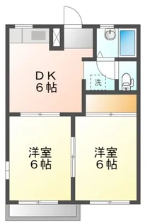 セレクト21B棟【205号室】の間取り