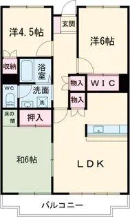 第2桜ハイツ【202号室】の間取り