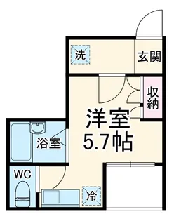 ハイマート旭町【2階】の間取り