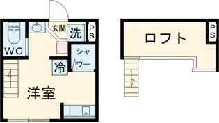 ハーモニーテラス江原町Ⅲ【1階】の間取り