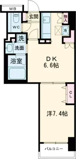 エスティメゾン錦糸町Ⅱ【10階】の間取り