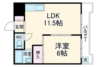 トゥリオーニ豊中南【2階】の間取り
