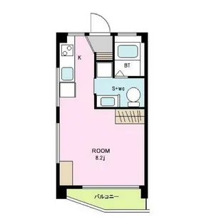 ヴィラオリンポス【3階】の間取り