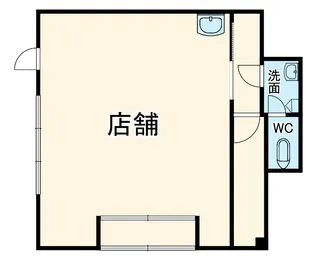 コーポ四季・村上【1階】の間取り
