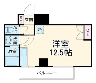ケイ・ティ・ファースト【3階】の間取り