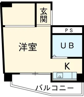 FLATSわかまつ【401号室】の間取り