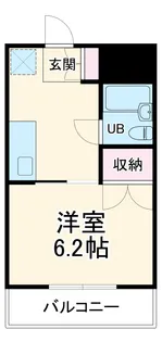 ユリガオカプレイス【3階】の間取り