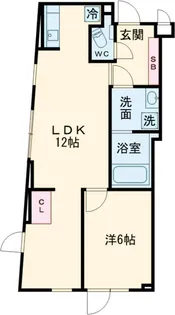 GRAN PASEO碑文谷North【1階】の間取り