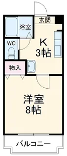 モデスティ【2階】の間取り
