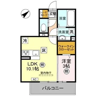 La Maison 本町【1階】の間取り