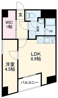 ブッシュハウス【2階】の間取り