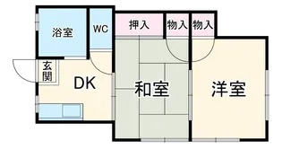 第7丸福荘【102号室】の間取り