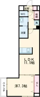 グレイス関根【3階】の間取り