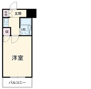 ジョルジュ磯子【108号室】の間取り
