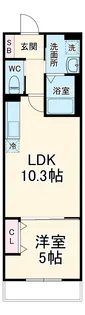 リオグランデ東戸塚【1階】の間取り