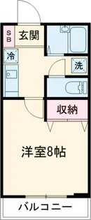 グリーンウエスト【1階】の間取り