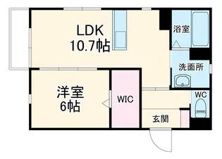 ラ・ルーチェ24【201号室】の間取り