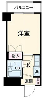 ヴランニュー金沢八景【414号室】の間取り