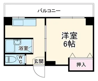 コーポ津田【4階】の間取り