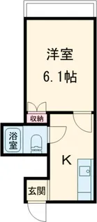 飛田給ハイム【3階】の間取り