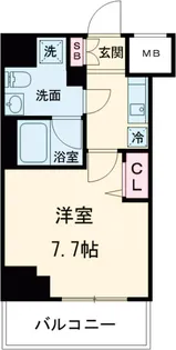 メインステージ三ノ輪Ⅲ【9階】の間取り
