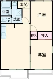 ジョイハウス【106号室】の間取り