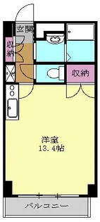 アロンノーブルⅡ【4階】の間取り