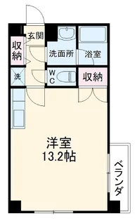 アロンノーブルⅡ【4階】の間取り