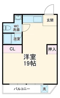 近藤コーポラス【402号室】の間取り