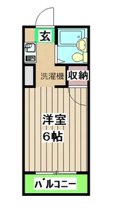 メゾン・ブランシュ【0602号室】の間取り