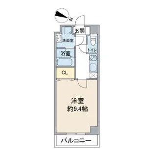 スカイコート桐林【103号室】の間取り