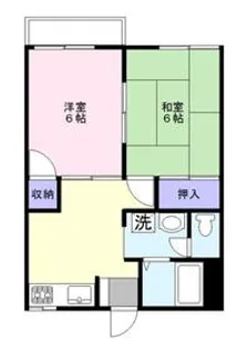 アピアK【2階】の間取り