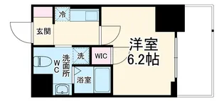 Alivis船橋East【12階】の間取り