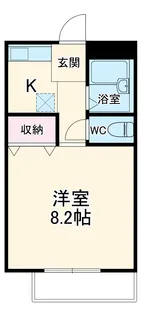 サンガーデン猪高台【102号室】の間取り