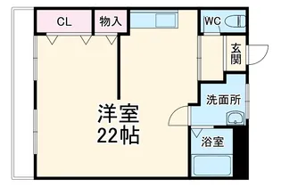 ロイヤルビレッジ【2F5号室】の間取り