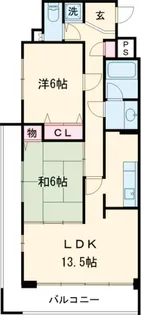 メゾン・ラ・ユール【3階】の間取り