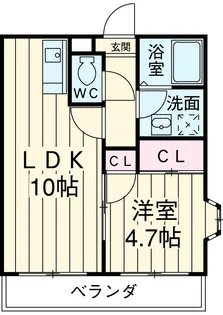 リジェール21【2階】の間取り