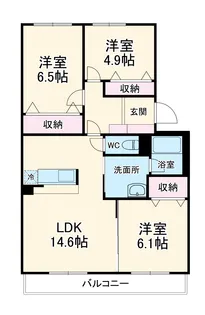 チエーロ石田【1階】の間取り
