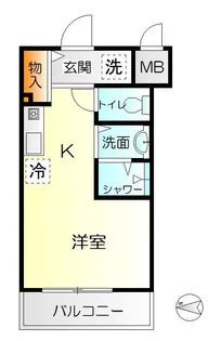 エスペラント【1階】の間取り