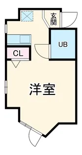 インベストメント清新【402号室】の間取り