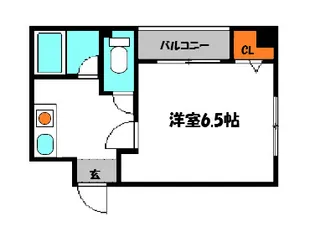 シャルマン早苗【2階】の間取り