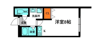 ユーシン守口【3階】の間取り