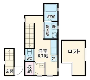 BEST PLASE【B号室】の間取り