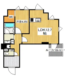 ルミアージュ登戸【5階】の間取り